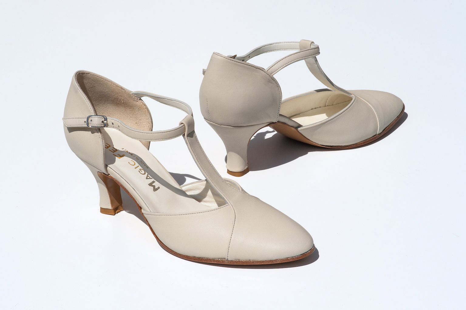 Chaussure carmen beige
