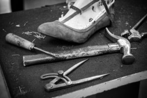 Création de chaussure atelier